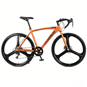 Nueva Bicicleta de Carretera y Gravel 700C Ultraligera y Ultrasrápida con Cuadro de Acero de Alto Carbono, 21/27 Velocidades, Frenos de Disco, Ideal para Ciclismo Deportivo - Product Image 3