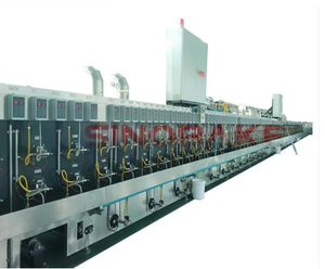 Sinobake khí đốt trực tiếp công nghiệp đường Hầm Lò LPG lng bánh quy và Cookies nướng lò - Product Image 1