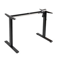 Table de bureau électrique réglable en hauteur, certifiée PSE RCM, à moteur unique, silencieuse, avec logo personnalisé, à prix abordable