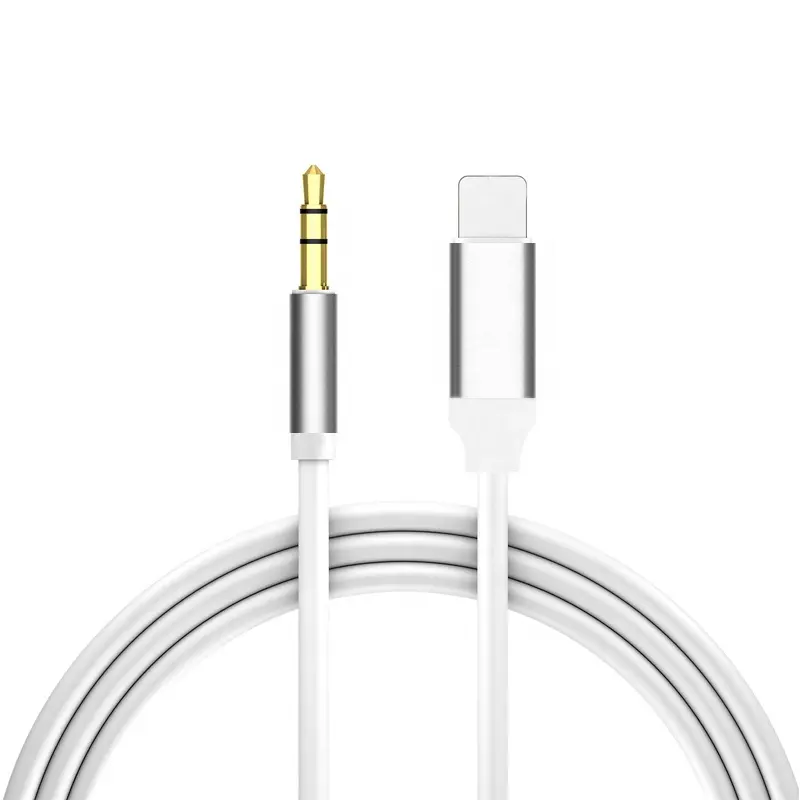 Premium Wholesale 1M 3.5MM Stereo Car Audio Aux Cable For iPhone 7 8 X 11 12 13 14 Aux Cable