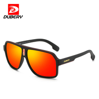 Lunettes de soleil de sport unisexes DUBERY, polarisées UV400, de haute qualité, monture en PC miroir TAC, ultralégères, pour l'extérieur, D103