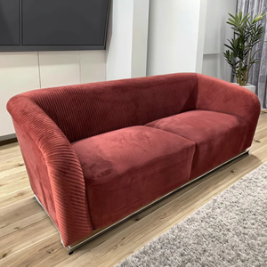 قماش على الطراز الكلاسيكي الحديث مع مخمل معتم للفنادق والفيلات غرفة المعيشة بيع تصفيات لأريكة الزاوية - Product Image 1