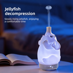 Nuevo Difusor de Aromaterapia USB Giratorio con Forma de Elefante de 150 ml, Humidificador con Luces LED de Colores para Habitación de Bebé, Regalo - Product Image 4