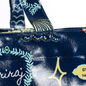 Bolso de mano de imitación de cuero para mujer, bolsa de mano de alta calidad con impresión de logotipo personalizado, resistente al agua, de vinilo y PVC - Product Image 3