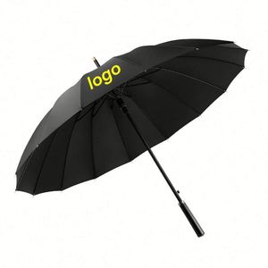 Wholesale 30 Inch Large <b>Windproof</b> Logo Prints Big Luxury Promotional Custom Long <b>Umbrella</b> Suppliers Promotion Gift - Product Image 1