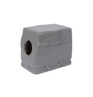 Connecteurs industriels robustes WEVEL H16B-SOH-2B H16B-TOH-2B IP65 mâle/femelle en cuivre plaqué argent, alliage d'aluminium moulé sous pression