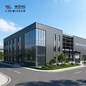 Commercial Industrial Prefabricated Steel Warehouse for Factory Mall Apartment Garage Shed Use-Robust 50-Year Lifespan High Wind - Product Image 1