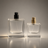 OEM-Hersteller Private Label 30ml Parfümflasche mit Box Pyramidenförmige Parfümflaschen 50 ml Parfümflasche mit Verpackungsbox