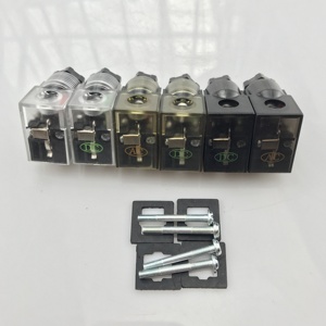 Caja de Conexiones para Válvula Solenoide Hidráulica DIN43650C Tipo S1 3V110 4V110, Conector para Transmisor de Sensor de Presión - Product Image 1