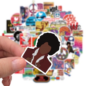 50Pcs di Musica Pop Woodstock Rock Festival Adesivi Graffiti Del Telefono Da Tavolo Del Computer Portatile Da Viaggio Bottiglia Fai Da Te Auto Decorazione Adesivi - Product Image 4