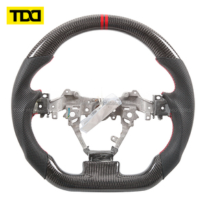 พวงมาลัยคาร์บอนไฟเบอร์แท้ TDD สำหรับรถยนต์โตโยต้าวิช ปี 2010 2011 2012 2013 - Product Image 3