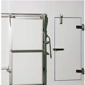 <span class=keywords><strong>Porte</strong></span> coulissante industrielle pour chambre froide, panneau isolant PUF PIR 100mm 150mm, pour entrepôt frigorifique et chambre froide - Product Image 3