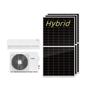 24000 Btu Hybrid AC Solar Panel Cell Room Air Conditioner Solar Air Conditioner Price