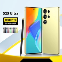 Produit Populaire 2026 – Nouveau Téléphone Intelligent Android S25 Ultra 16 Go + 1 To, Batterie 7000 mAh, 4G 5G, Double SIM, Débloqué, S Ultra
