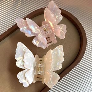 Pinzas de Pelo con Forma de Mariposa de Acetato, Novedad 2026, Accesorio para el Cabello con Brillantina para el Día de San Valentín, de la Mejor Calidad - Product Image 3