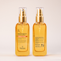 Set de Champú y Acondicionador con Aceite de Argán, Cuidado Capilar Natural y Orgánico Sin Sulfatos, Aceite Marroquí para Cabello Seco y Dañado, Marca Privada
