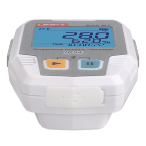 UNI-T A56 BT เครื่องบันทึกข้อมูลอุณหภูมิและความชื้น โมดูลวัดอุณหภูมิและความชื้นแบบดิจิตอลที่มีความแม่นยำสูงเป็นเซ็นเซอร์ - Product Image 5