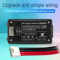 Medidor de energía inteligente Digital 6 en 1, pantalla LCD única de 1 A, voltímetro de CA 220V, medidor de Kwh, instrumentos eléctricos inteligentes