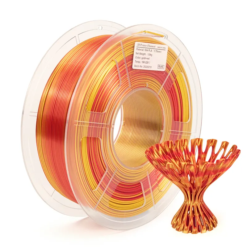 Isanmate Magic Dual Kleur Pla 3d Printer Filament Productielijn Zijde Glanzende Pla Filamenten 1.75Mm 1Kg