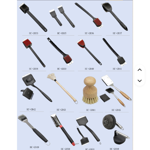 Spazzola per Pulizia Barbecue con Setole Dure, Raschietto in Metallo e Manico Ergonomico per Griglie da Esterno - Product Image 6