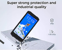 PDA industriel portable sans fil 5,5 pouces Android 11.0 NFC, scanner de codes-barres 2D RFID, 4+64 Go, collecte de données d'entreprise pour entrepôt