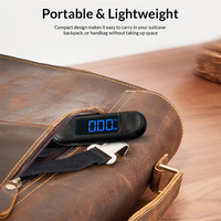 Balance de pesée numérique portable J&R Mini de poche avec grand écran haute définition pour les voyageurs