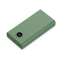 Banco de energía PD118W para portátil, Cargador rápido de 25000mAh, diseño conciso con LCD, productos de tendencias, accesorios para PC