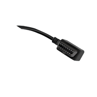 Personalizado hembra J1708 Can Bus Cable Universal OBD2 OBDII OBD 16P conector enchufe cableado telar lector de código