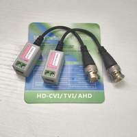 Convertidor de Video HD Pasivo de 1 Canal COAX BNC a RJ45, Transmisor de Par Trenzado