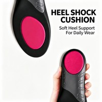 Semelles orthopédiques en mousse PU personnalisées en gros, confortables, avec soutien de la voûte plantaire, écologiques, durables, flexibles, absorption des chocs, talonnette profonde