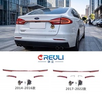 Luces Traseras LED Personalizadas CREULI, Tipo Secuencial Dinámico Ahumado, Plug & Play, Luz de Freno Trasera, Autopartes para Ford Mondeo 14-22
