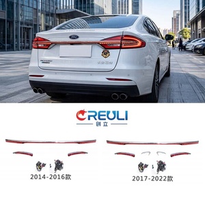 Feux arrière LED personnalisés CREULI, type traversant, dynamiques séquentiels, fumés, Plug & Play, feux stop arrière, pièces automobiles pour Ford Mondeo 14-22 - Product Image 1