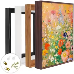 Nhanh Chóng Vận Chuyển Sang Trọng Vải Hộp Phong Cách Hình Ảnh Khung Chất Lượng Cao Floater PS Khung Cho Tường Nghệ Thuật Tranh Sơn Dầu - Product Image 2