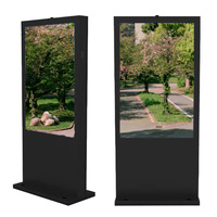 Affichage numérique vertical extérieur : étanchéité IP65, design ultra-fin, affichage publicitaire, applications réseau