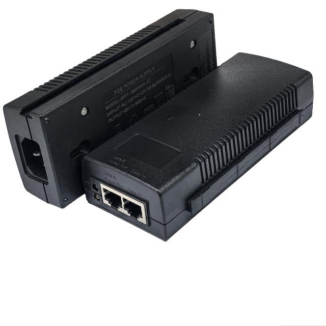 Passive PoE Injector 100-240Vac to 24V 48V 56V 24W PoE Adapter 1000Mbps Gigabit RJ45 Power Supply for Ethernet Switch CPE AP