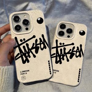 Coque <span class=keywords><strong>iPhone</strong></span> Minimaliste Peinte en Spray Motif Billard Anglais Style Urbain Tendance Compatible <span class=keywords><strong>iPhone</strong></span> 17 16 15 Pro Max - Product Image 1