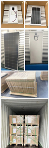 แผงโซลาร์เซลล์แบบโมโนคริสตัลไลน์และโพลีคริสตัลไลน์ พร้อมไฟ LED ขนาด 150w 200w 1000w ราคาพร้อมแบตเตอรี่ - Product Image 3