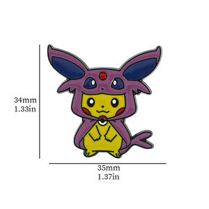 เข็มกลัดโลหะลายการ์ตูนสำหรับตกแต่งเสื้อผ้า - Product Image 6