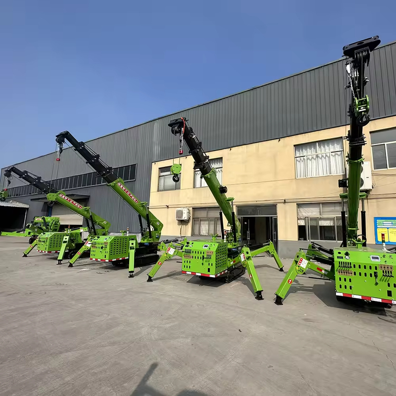 Construction Multi Functional Foldable Spider Crane