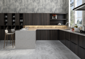 Armoire de cuisine moderne de haute qualité sur mesure avec contreplaqué et panneaux de particules, écologique et résistante à l'eau - Product Image 3