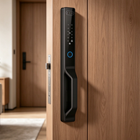 Serrure Intelligente HR à Reconnaissance Faciale Entièrement Automatique de Premier Rang avec Empreinte Digitale, Mot de Passe, Carte, Clé et Contrôle à Distance par APP pour Villa et Maison