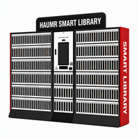 Serrure antivol connectée HAUMR pour bibliothèque intelligente avec surveillance à distance, prise en charge multilingue et conception modulaire pour les communautés résidentielles