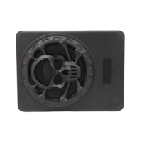 Subwoofer de voiture actif DSP 10 pouces, mince, 6.1 canaux, haut-parleur de basses sous siège avec amplificateur intégré, système audio 12V, fournisseur en gros