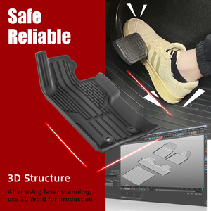 Tapetes de TPE Impermeables Personalizados al por Mayor para <span class=keywords><strong>Mazda</strong></span> MX-5 Miata 2016-2024, Alfombrillas para Auto Resistentes al Combustible - Product Image 3