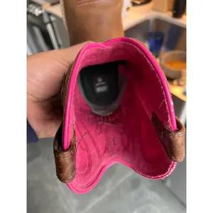 Stivali da cowboy Ariat in pelle marrone per bambini, taglia 3 - Product Image 6