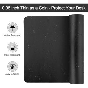Non-Slip PU Leather Blotter, Laptop Desk <b>Pad</b> Waterproof <b>Writing</b> <b>Pad</b> Leather Desk <b>Pad</b> Protector, Office Mat Mouse <b>Pad</b> - Product Image 5
