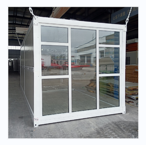 Maisons conteneurs, <span class=keywords><strong>garage</strong></span> pliable, abri <span class=keywords><strong>de</strong></span> voiture, remise <span class=keywords><strong>de</strong></span> stockage, installation rapide, <span class=keywords><strong>panneau</strong></span> sandwich en acier portable, design moderne - Product Image 1