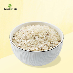 Dinh dưỡng bữa ăn lành mạnh thay thế 100g tùy chỉnh Trắng Yến Mạch mảnh ngũ cốc ngay lập tức gạo Konjac khô RCE ketoslim mo chất xơ cao - Product Image 1