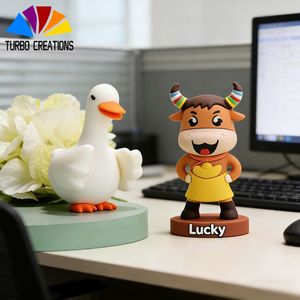 Figuras de Acción de Juguete Impresas Personalizadas - Materiales de PVC y Silicona, Temática de Películas y TV, Unisex - Product Image 1