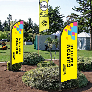 Custom Promotional Flags and Banners Advertising Feather Flag
